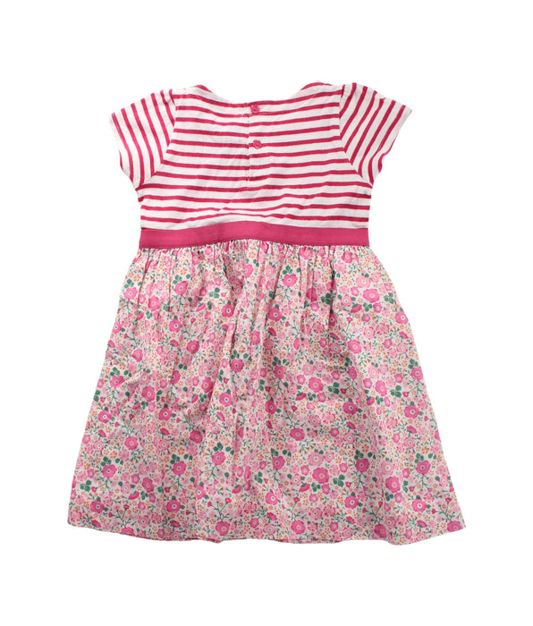 A Multicolour Short Sleeve Dresses from Les Enphants in size 3T for girl. (Back View)