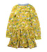 A Multicolour Long Sleeve Dresses from Boden in size 7Y for girl. (Back View)