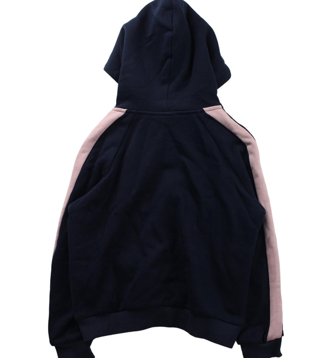 A Navy Hooded Sweatshirts from Bora Aksu in size 6T for boy. (Back View)