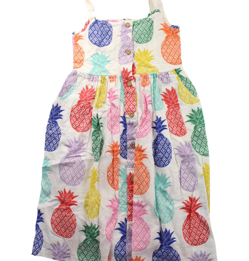 A Multicolour Sleeveless Dresses from Boden in size 7Y for girl. (Front View)