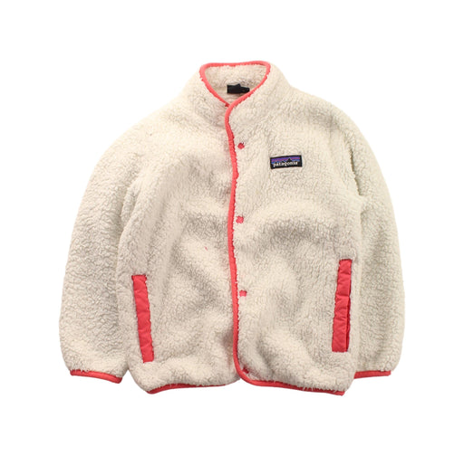 A White Lightweight Jackets from Patagonia in size 4T for neutral. (Front View)