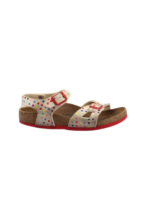 A Multicolour Sandals from Birkenstock in size 7Y for girl. (Front View)