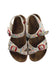 A Multicolour Sandals from Birkenstock in size 7Y for girl. (Back View)