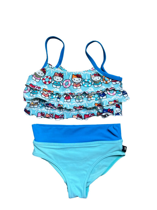 A Blue Swim Sets from Arena in size 5T for girl. (Front View)