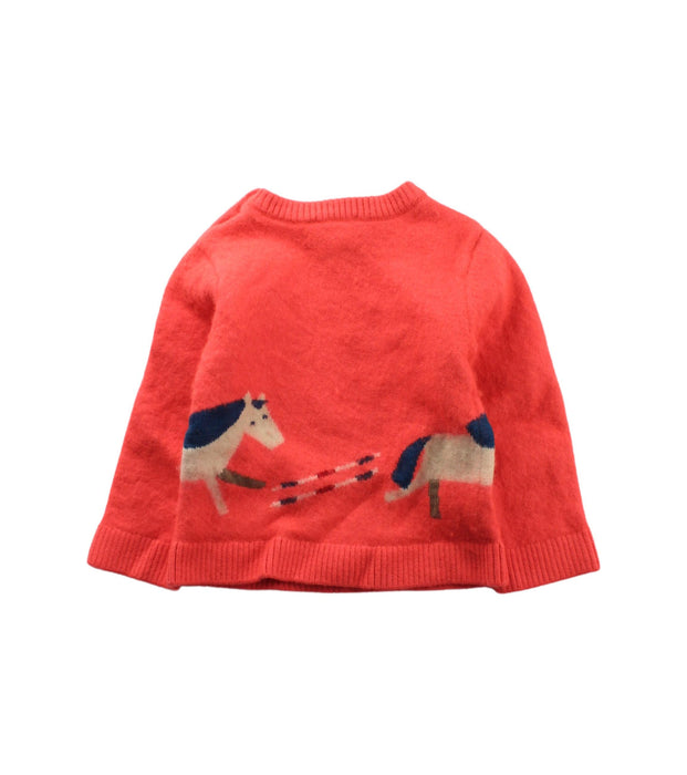A Orange Knit Sweaters from Jacadi in size 2T for girl. (Back View)