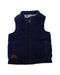 A Blue Outerwear Vests from Purebaby in size 18-24M for boy. (Front View)
