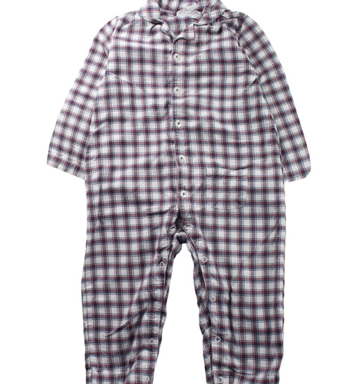 A White Long Sleeve Jumpsuits from The Little White Company in size 18-24M for boy. (Front View)