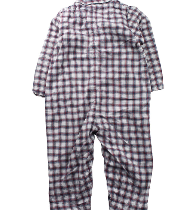 A White Long Sleeve Jumpsuits from The Little White Company in size 18-24M for boy. (Back View)