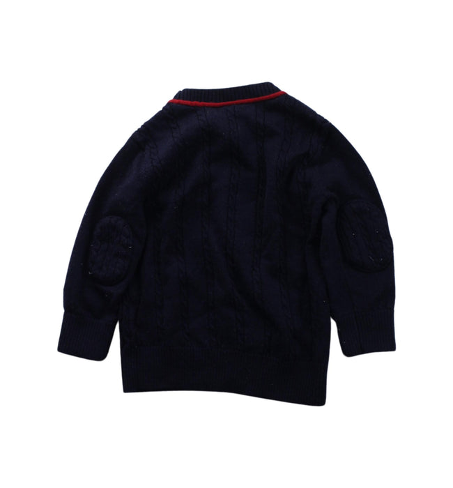 A Blue Knit Sweaters from Nicholas & Bears in size 6-12M for boy. (Back View)