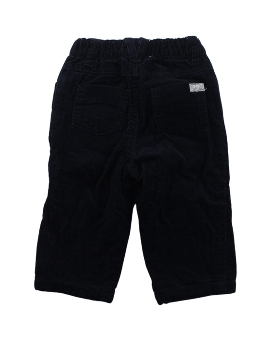 A Black Casual Pants from Cyrillus in size 6-12M for boy. (Back View)