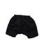 A Black Shorts from Les Enfantines in size 0-3M for boy. (Back View)