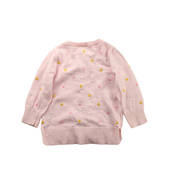 A Pink Cardigans from Seed in size 6-12M for girl. (Back View)