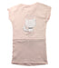 A Pink Short Sleeve Dresses from Karl Lagerfeld in size 4T for girl. (Back View)