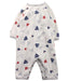 A White Long Sleeve Jumpsuits from Petit Bateau in size 3-6M for neutral. (Back View)