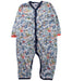 A White Long Sleeve Jumpsuits from Petit Bateau in size 12-18M for girl. (Front View)