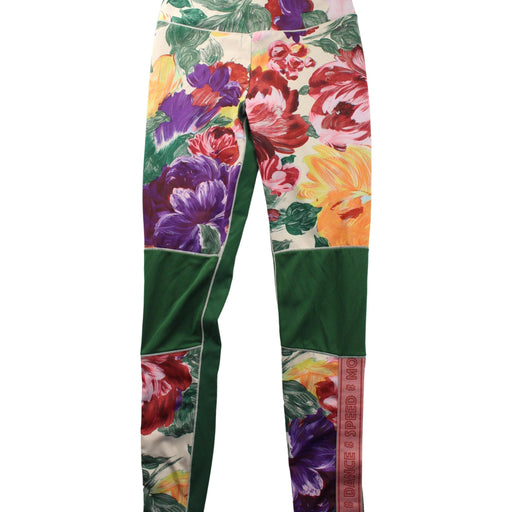 A Green Leggings from Molo in size 10Y for girl. (Front View)