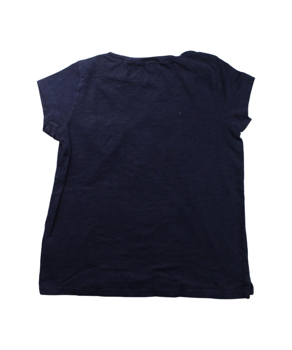 A Blue Short Sleeve T Shirts from Crewcuts in size 10Y for girl. (Back View)