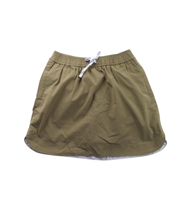 A Green Short Skirts from Crewcuts in size 9Y for girl. (Front View)