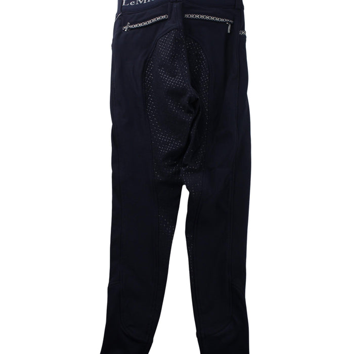 A Blue Leggings from LeMieux in size 9Y for girl. (Back View)