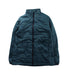 A Green Puffer/Quilted Jackets from Lands' End in size 10Y for boy. (Front View)