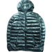 A Green Puffer/Quilted Jackets from Mountain Warehouse in size 11Y for neutral. (Front View)