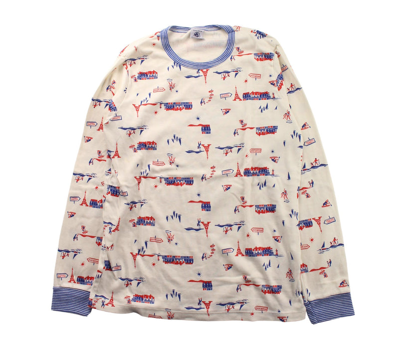 A Multicolour Pyjama Sets from Petit Bateau in size 12Y for boy. (Front View)