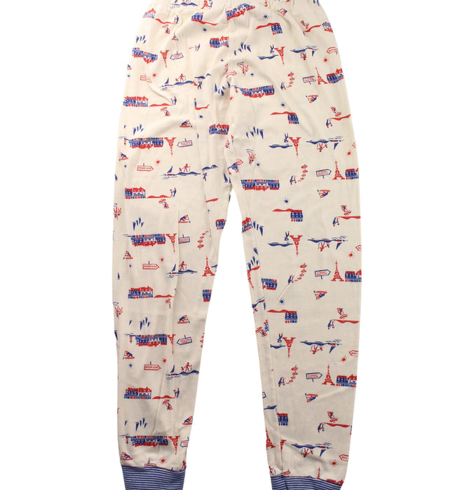 A Multicolour Pyjama Sets from Petit Bateau in size 12Y for boy. (Back View)