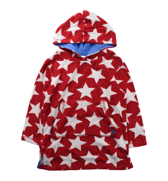 A Red Cover Ups from Boden in size 4T for neutral. (Front View)