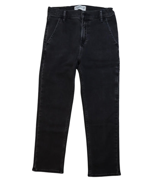 A Black Jeans from Abercrombie & Fitch in size 13Y for boy. (Front View)