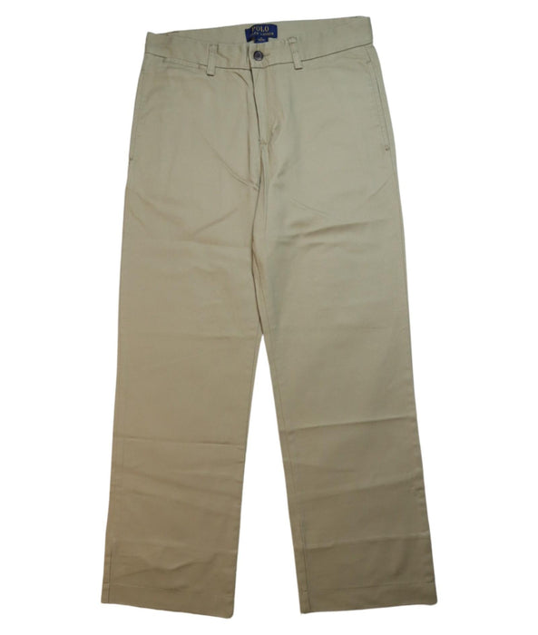 A Beige Casual Pants from Polo Ralph Lauren in size 14Y for boy. (Front View)