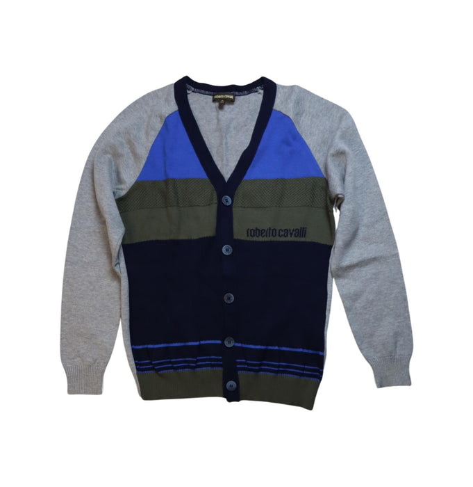 A Multicolour Cardigans from Roberto Cavalli in size 10Y for boy. (Front View)