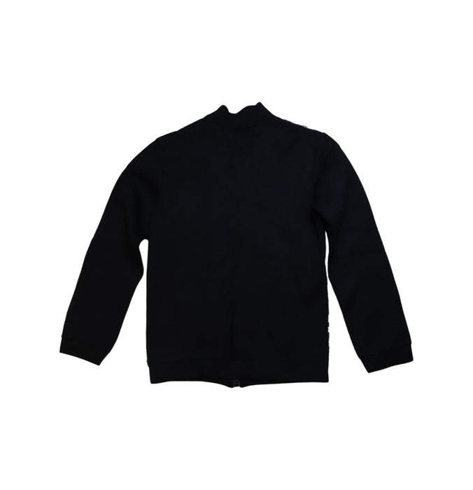 A Black Lightweight Jackets from MSGM in size 14Y for neutral. (Back View)