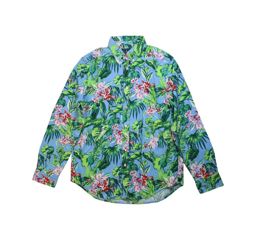 A Multicolour Long Sleeve Shirts from Ralph Lauren in size 14Y for boy. (Front View)