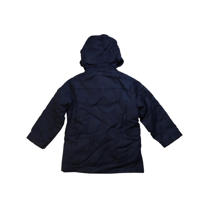 A Navy Lightweight Jackets from Jacadi in size 5T for neutral. (Back View)