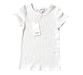 A White Short Sleeve T Shirts from Seed in size 6T for neutral. (Front View)
