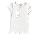 A White Short Sleeve T Shirts from Seed in size 6T for neutral. (Front View)