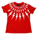 A Red Short Sleeve T Shirts from Neil Barrett Kids in size 6T for neutral. (Front View)