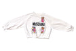 A White Crewneck Sweatshirts from Moschino in size 4T for neutral. (Front View)