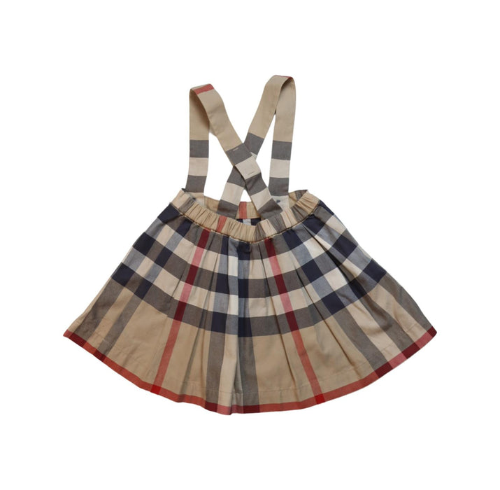 A Multicolour Overall Dresses from Burberry in size 12-18M for girl. (Back View)