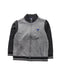 A Grey Zippered Sweatshirts from Armani in size 4T for boy. (Front View)