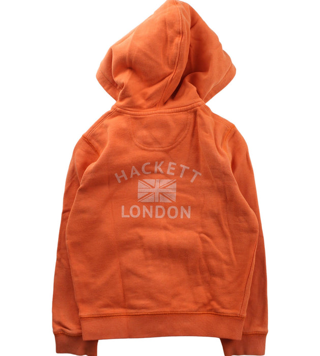 A Orange Zippered Sweatshirts from Hackett in size 3T for boy. (Back View)