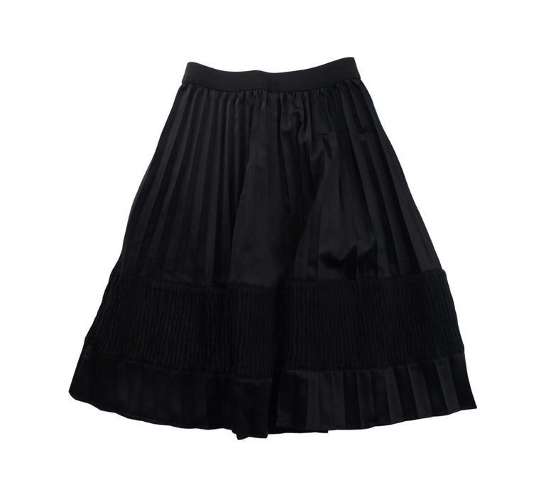 A Black Mid Skirts from Rococo in size 7Y for girl. (Back View)