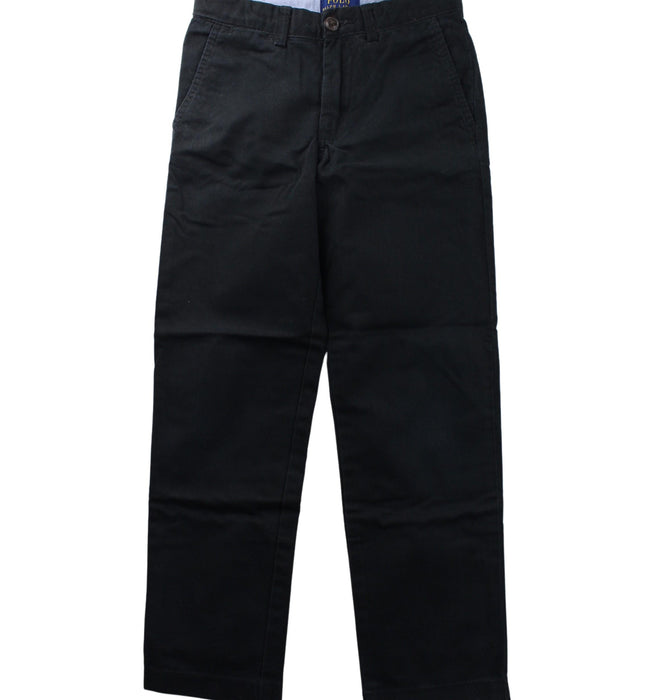 A Black Casual Pants from Polo Ralph Lauren in size 6T for boy. (Front View)