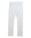 A White Leggings from Crewcuts in size 5T for girl. (Front View)