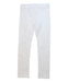 A White Leggings from Crewcuts in size 5T for girl. (Front View)