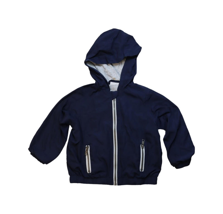 A Navy Lightweight Jackets from Seed in size 2T for boy. (Front View)