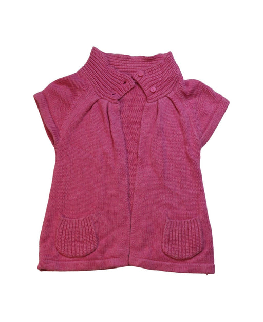 A Pink Cardigans from Chickeeduck in size 4T for girl. (Front View)
