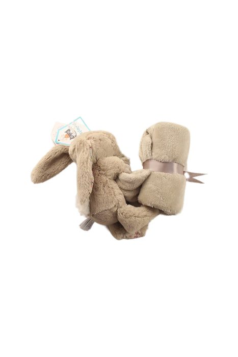 A Beige Safety Blankets from Jellycat in size O/S for neutral. (Front View)