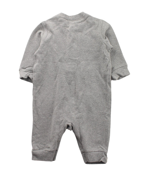 A Grey Long Sleeve Jumpsuits from Ralph Lauren in size 0-3M for neutral. (Back View)