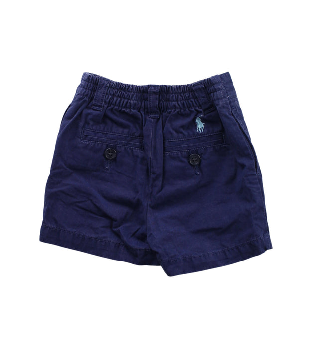 A Blue Shorts from Ralph Lauren in size 3-6M for boy. (Back View)